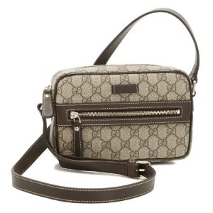 グッチ(GUCCI)のショルダーバッグ(素材:キャンバス、色:ベージュ、メンズ)【商品番号:B00DKTC1D2】