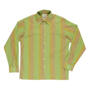 ルーカ（RVCA）のシャツ（柄：ストライプ、メンズ）【商品番号：B00CW81OXA】