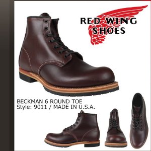 レッドウィング（RED WING）のブーツ（シリーズ：レッドウィング、素材：レザー、色：ブラック、メンズ）【商品番号：B00BPHLF3S】