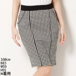 オゾック（OZOC）のタイトスカート（柄：無地、素材：合成皮革、色：ブラック、レディース）【商品番号：B00F710ZV6】
