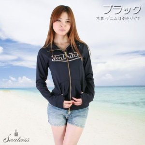 ボンダッチ（Von Dutch）のラッシュガード（素材：UVカット、色：紫）【商品番号：B00DNUFKAE】