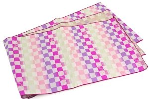 メゾピアノ(mezzo piano)の帯(柄:市松模様、素材:ナイロン、色:紫、レディース)【商品番号:B00DSGLXU4】