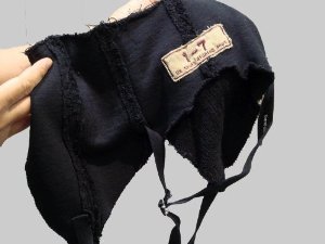 ヤスユキイシイ(Yasuyuki Ishii)の帽子(素材:ジャージー、色:ブラック、メンズ)【商品番号:B009CMWRZI】