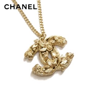 シャネル（CHANEL）のネックレス（素材：ゴールド、色：ゴールド、レディース）【商品番号：B009FX1MSM】